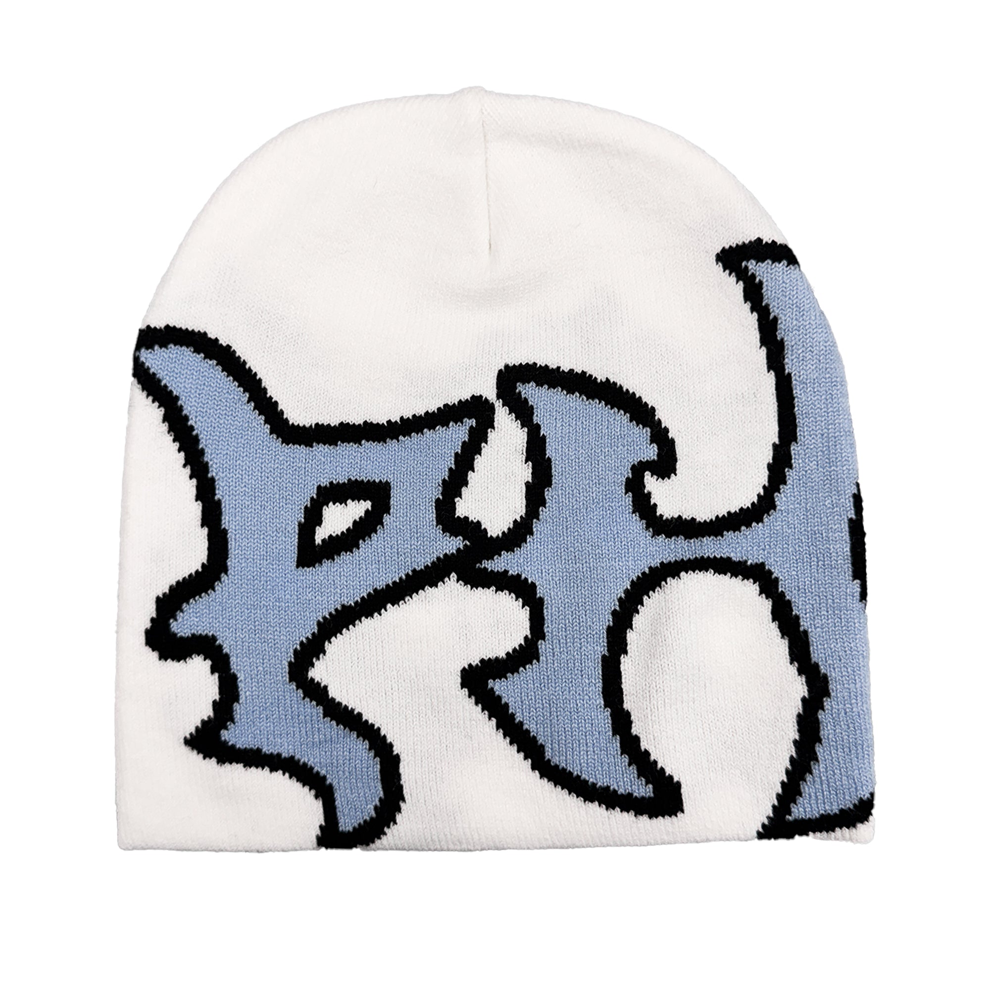 PHB BEANIE WHITE/BLU